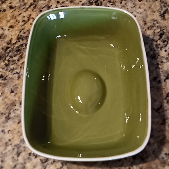 TEMP-TATIONS Presentable Ovenware Covered Green Casserole Dish. 4 Qt. by Tara. - Picture 5 of 16